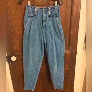 Kong High Rise Blue Jeans